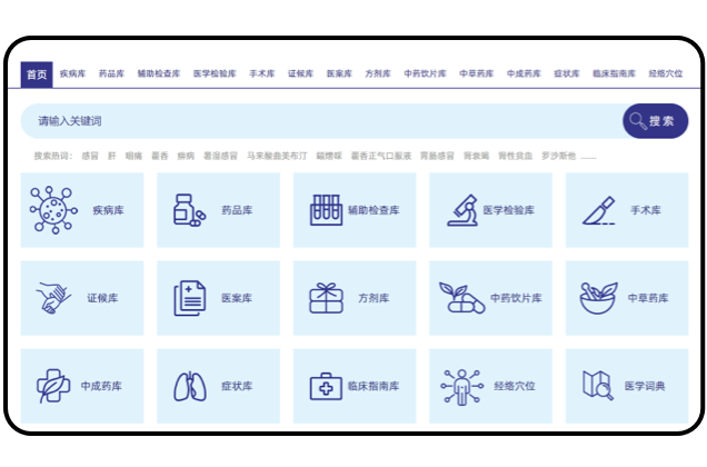 全面涵蓋中西醫(yī)學文獻，提供豐富的醫(yī)學信息。