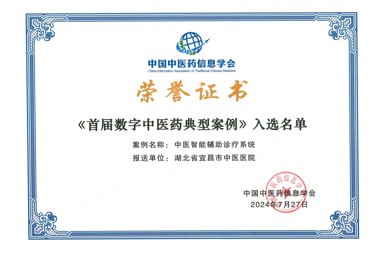 首屆數(shù)字中醫(yī)藥典型案例
